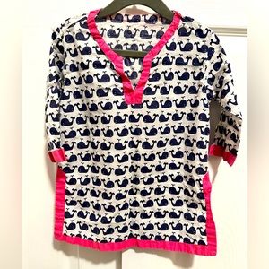 Pottery Barn Kids swim coverup, Size 12-18 months